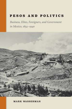 Pesos and Politics: Business, Elites, Foreigners, and Government in Mexico, 1854-1940 de Mark Wasserman