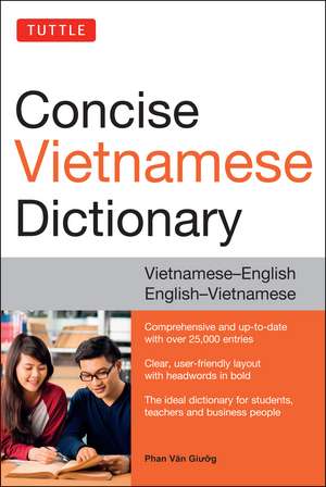 Tuttle Concise Vietnamese Dictionary bilingve