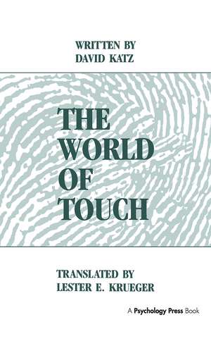 The World of Touch de David Katz