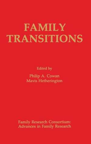 Family Transitions de Philip A. Cowan