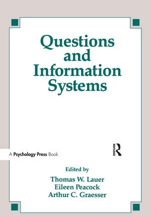 Questions and Information Systems de Thomas W. Lauer