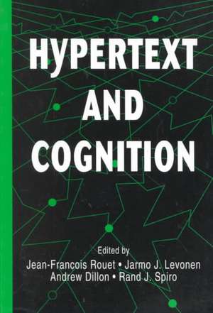 Hypertext and Cognition de Jean-Francois Rouet