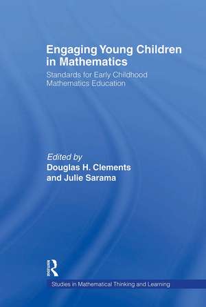 Engaging Young Children in Mathematics: Standards for Early Childhood Mathematics Education de Douglas H. Clements