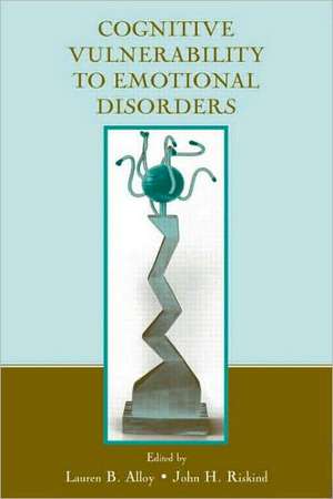 Cognitive Vulnerability to Emotional Disorders de Lauren B. Alloy