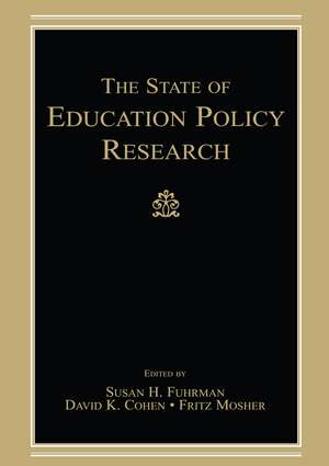 The State of Education Policy Research de Susan H. Fuhrman