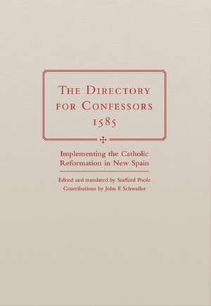 DIRECTORY FOR CONFESSORS 1585