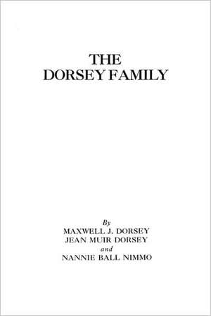 The Dorsey Family de Wright Dorsey