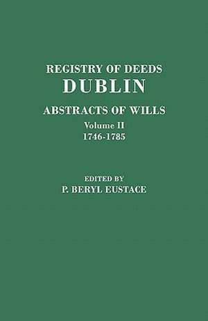 Registry of Deeds, Dublin de O. Beryl Eustace