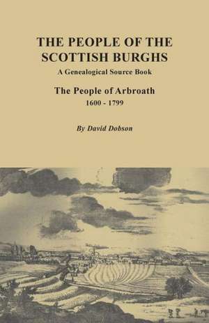 The People of the Scottish Burgh de David Dobson