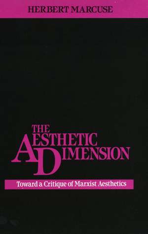 The Aesthetic Dimension de Herbert Marcuse