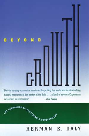 Beyond Growth de Herman E. Daly