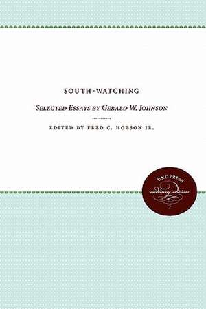 South-Watching de Fred Hobson