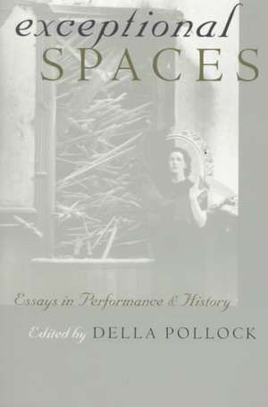 Exceptional Spaces: Essays in Performance and History de Della Pollock