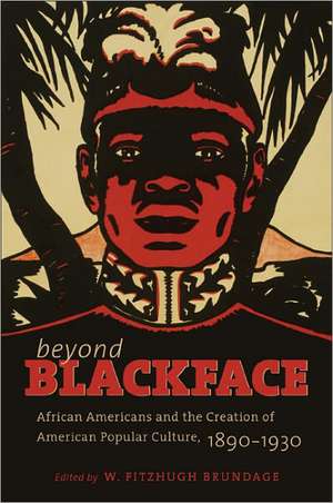 Beyond Blackface: African Americans and the Creation of American Popular Culture, 1890-1930 de W. Fitzhugh Brundage