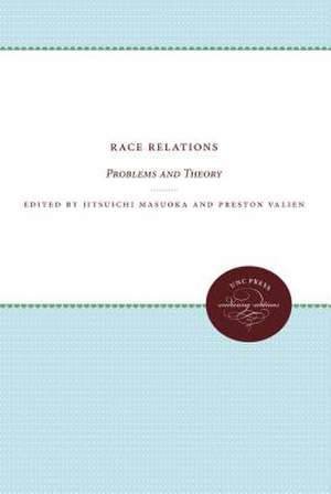 Race Relations: Essays in Honor of Robert E. Park de Jitsuichi Masuoka