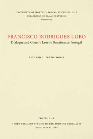 Francisco Rodrigues Lobo de Richard A. Preto-Rodas