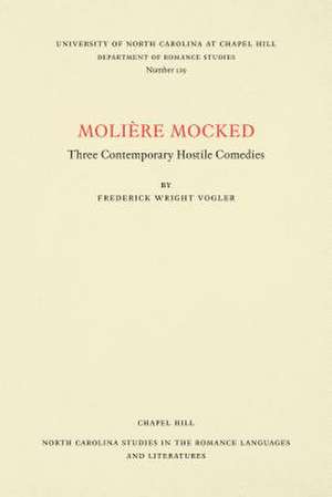 Moliere Mocked de Frederick Wright Vogler