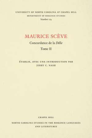 Maurice Scève de Jerry C. Nash