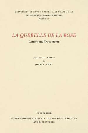 La Querelle de la rose de Joseph L. Baird