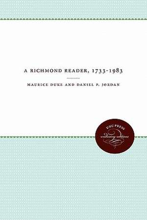 A Richmond Reader, 1733-1983 de Maurice Duke