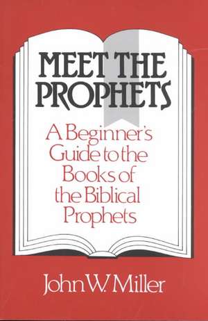 Meet the Prophets: A Beginner's Guide to the Books of the Biblical Prophets, Their Meaning Then and Now de John W. Miller