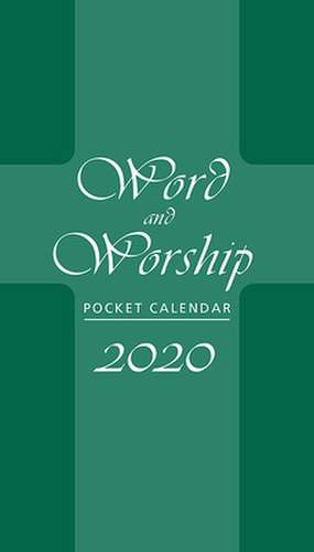 Word and Worship Pocket Calendar 2020 de Roberta Lavorne