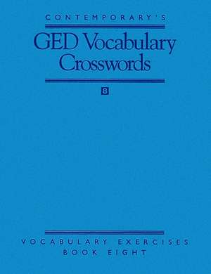 Vocabulary Exercises: GED Vocabulary Crosswords (10 Pack)