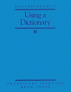Vocabulary Exercises: Using a Dictionary (10 Pack) de Contemporary Mixed Prepack