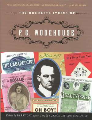 The Complete Lyrics of P. G. Wodehouse de Barry Day