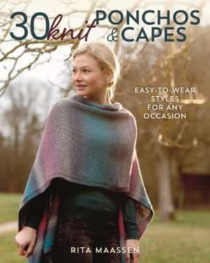 KNITTED PONCHOS AMP CAPES de Rita Maassen