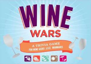 Wine Wars! Board Game: A Trivia Game for Wine Geeks and Wannabes de Joyce Lock