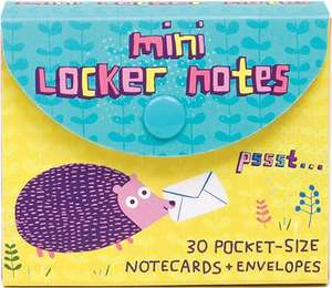 Mini Locker Notes de Peagreen