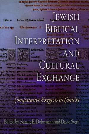 Jewish Biblical Interpretation and Cultural Exch – Comparative Exegesis in Context de Natalie B. Dohrmann