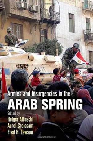 Armies and Insurgencies in the Arab Spring de Holger Albrecht