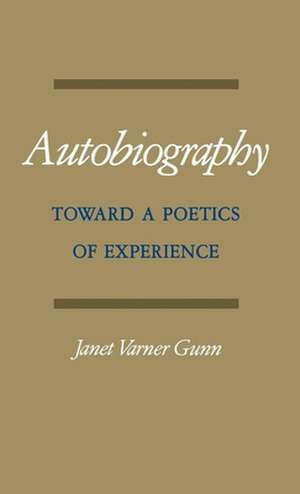 Autobiography de Janet Varner Gunn