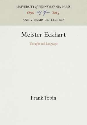 Meister Eckhart de Frank Tobin