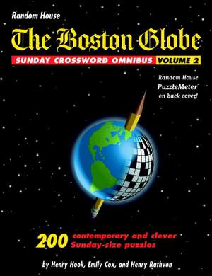 The Boston Globe Sunday Crossword Omnibus, Volume 2 de Musician Cox, Emily