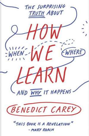 How We Learn: The Surprising Truth about When, Where, and Why It Happens de Benedict Carey