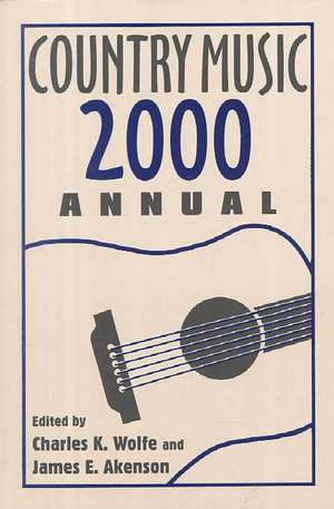 Country Music Annual 2000-Pa de James E. Akenson