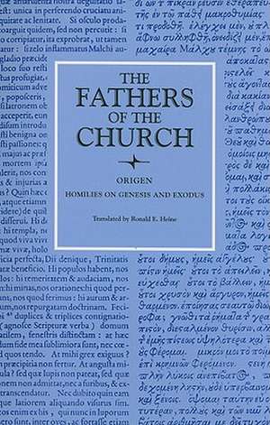 Origen: Homilies on Genesis and Exodus de Origen