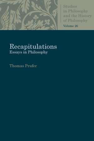 Recapitulations de Thomas Prufer