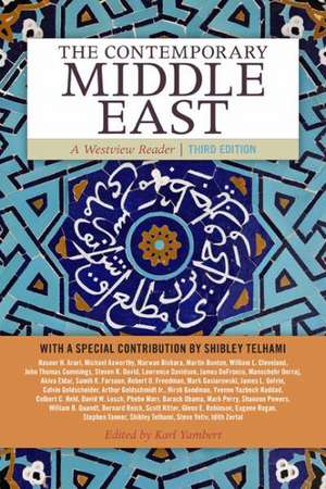 The Contemporary Middle East: A Westview Reader de Karl Yambert