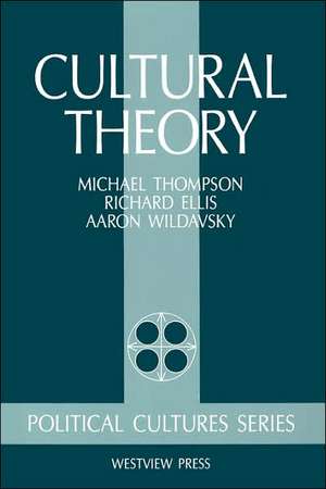 Cultural Theory de Michael Thompson