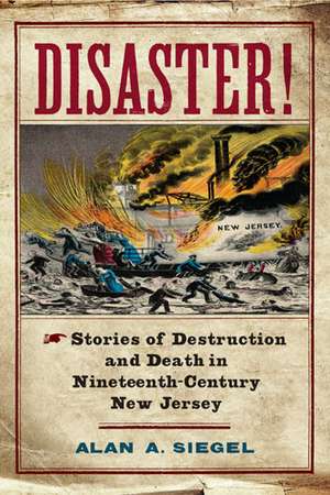 Disaster!: Stories of Destruction and Death in Nineteenth-Century New Jersey de Alan A. Siegel