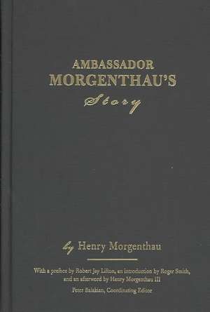 Ambassador Morgenthau's Story de Robert Jay Lifton