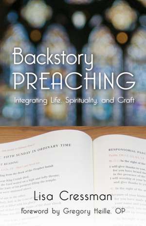 Backstory Preaching de Cressman, Lisa