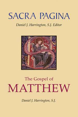 The Gospel of Matthew de Daniel J. Harrington