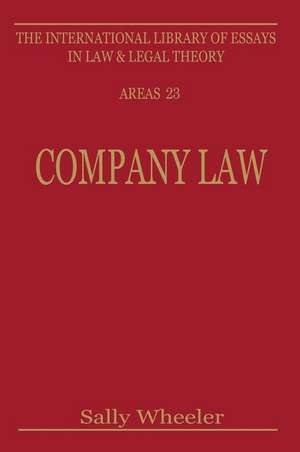 Company Law de Sally Wheeler