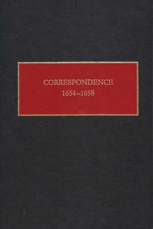 Correspondence 1654-1658: New York Historical Manuscripts de Petrus Stuyvesant