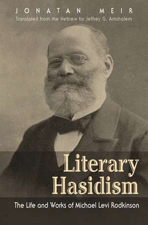 Literary Hasidism de Jonatan Meir